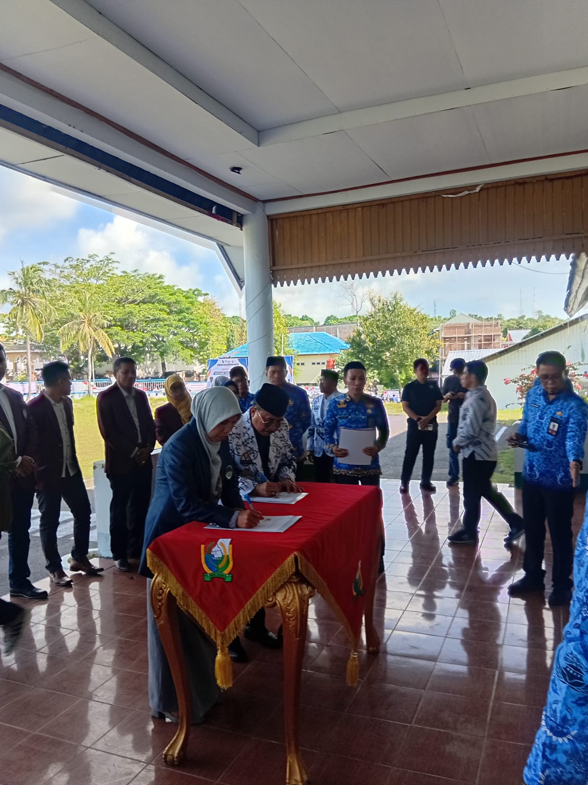 Penandatanganan Kerja Sama Pemda Majene Stikes Marendeng