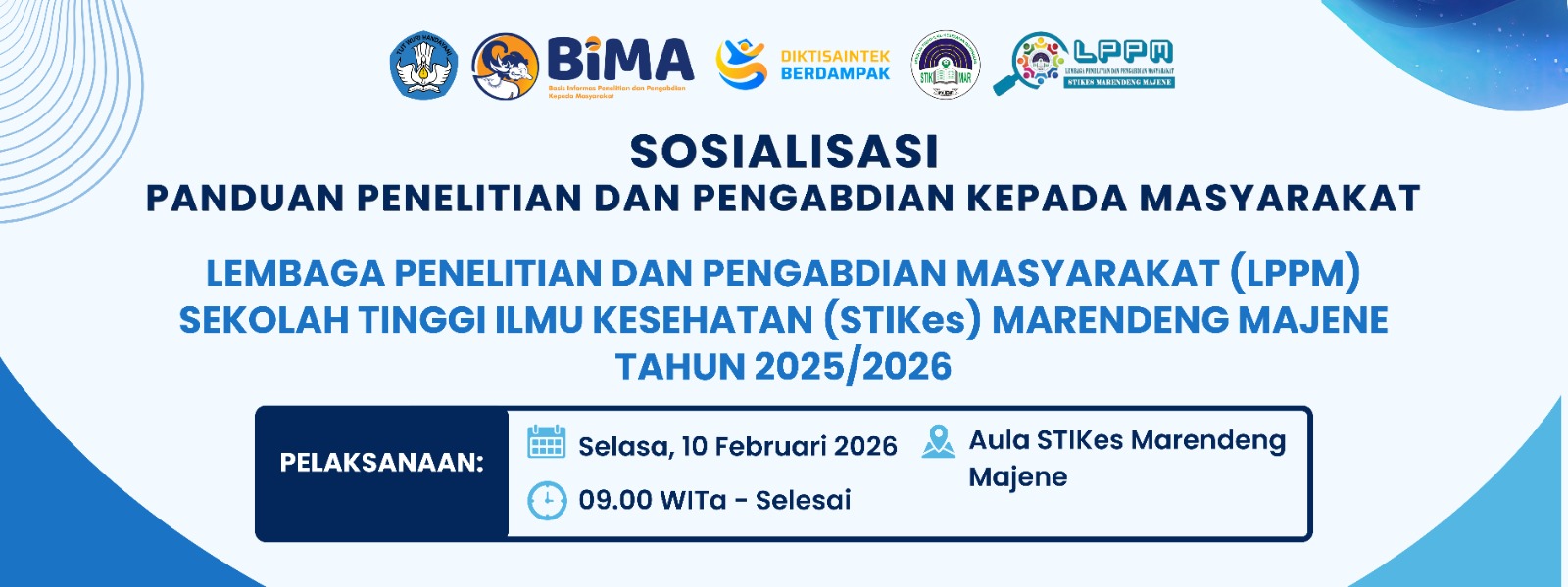 Sosialisasi Panduan Penelitian dan Pengadian Kepada Masyarakat